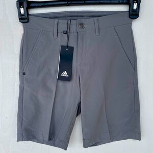 Adidas Boy’s Gray Shorts SZ S NWT